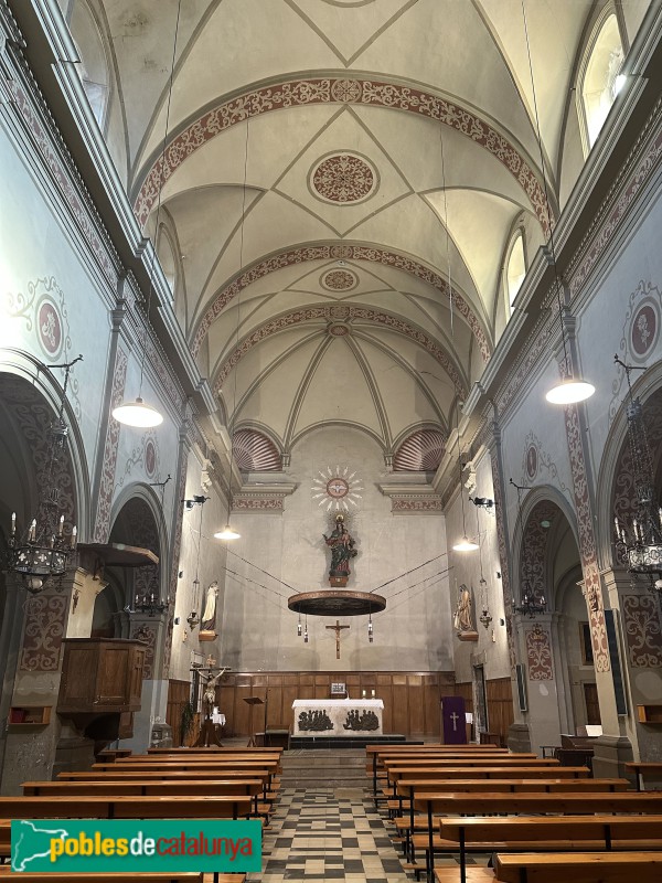 Vilaplana - Església de Santa Maria (Foto: Albert Esteves, 2025) Vilaplana - Església de Santa Maria