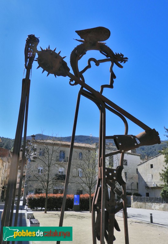 Amer - Monument als Gegants (Foto: Valentí Pons, 2025) Amer - Monument als Gegants