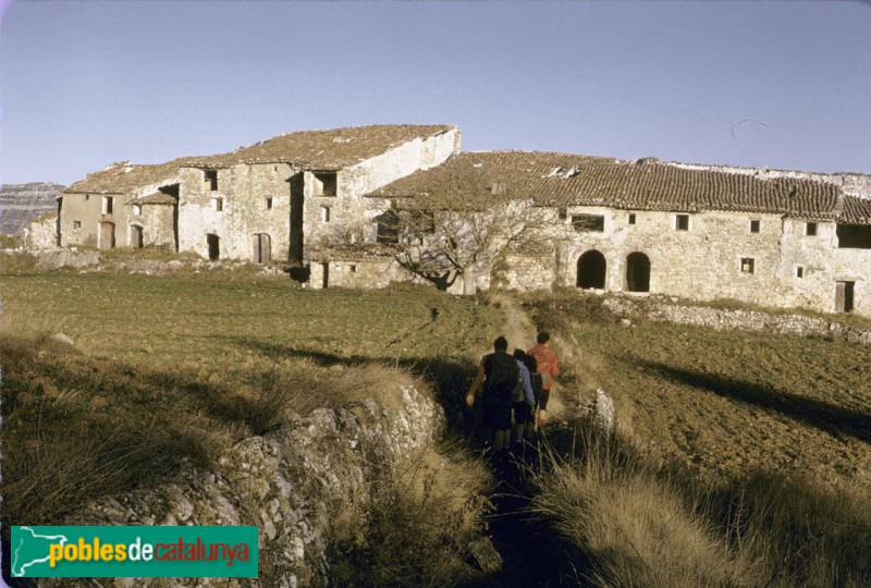 L'Arbolí - Gallicant (Foto: <i>Camil José Guiu -Arxiu Fotogràfic Centre Excursionista de Catalunya-</i>, 1974) L'Arbolí - Gallicant