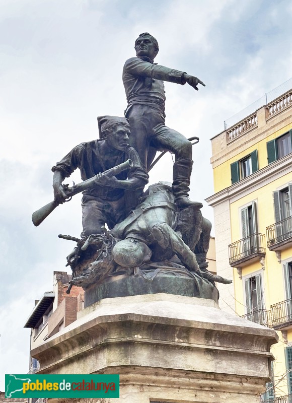 Monument als Defensors de Girona, 1808-1809