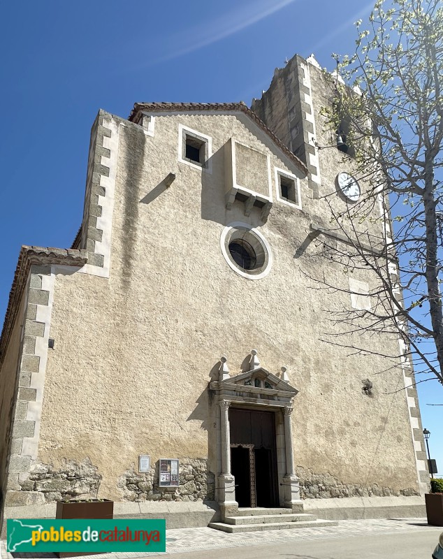 Sant Vicenç de Montalt - Església de Sant Vicenç (Foto: Albert Esteves, 2025) Sant Vicenç de Montalt - Església de Sant Vicenç