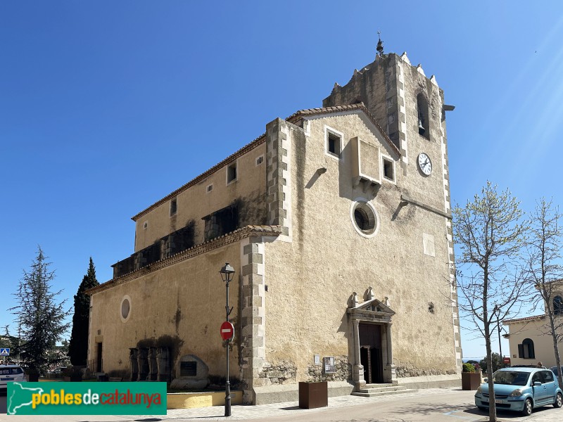 Sant Vicenç de Montalt - Església de Sant Vicenç (Foto: Albert Esteves, 2025) Sant Vicenç de Montalt - Església de Sant Vicenç