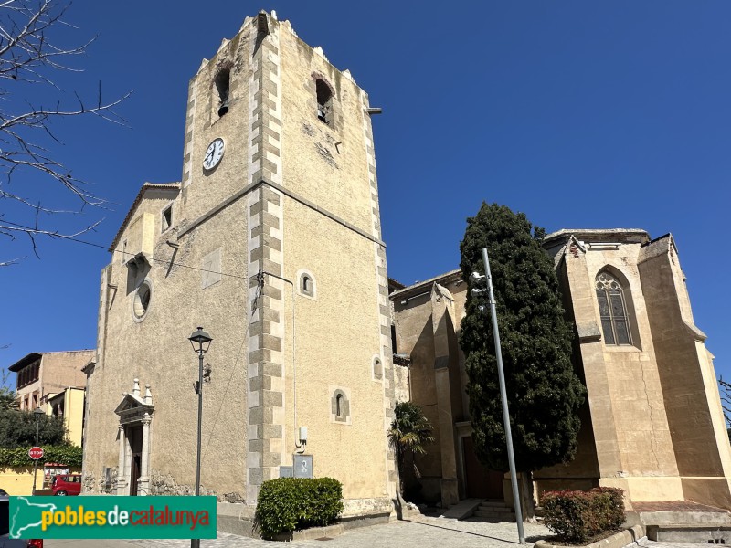 Sant Vicenç de Montalt - Església de Sant Vicenç (Foto: Albert Esteves, 2025) Sant Vicenç de Montalt - Església de Sant Vicenç