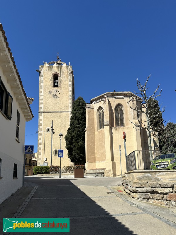 Sant Vicenç de Montalt - Església de Sant Vicenç (Foto: Albert Esteves, 2025) Sant Vicenç de Montalt - Església de Sant Vicenç