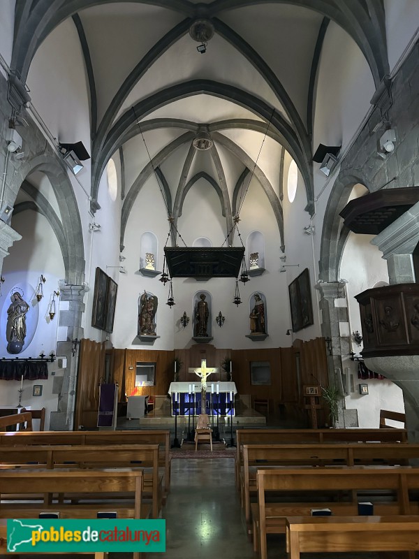 Sant Vicenç de Montalt - Església de Sant Vicenç (Foto: Albert Esteves, 2025) Sant Vicenç de Montalt - Església de Sant Vicenç