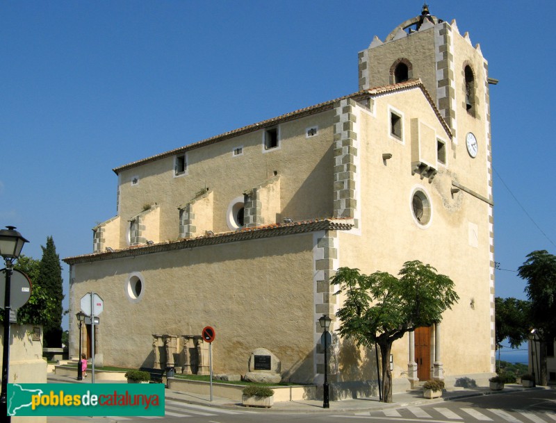 Sant Vicenç de Montalt - Església de Sant Vicenç (Foto: Albert Esteves, 2007) Sant Vicenç de Montalt - Església de Sant Vicenç