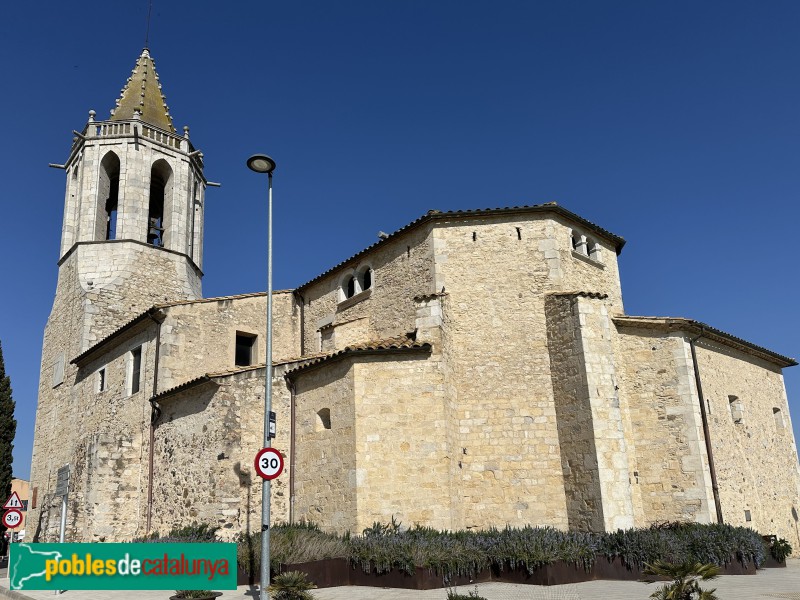 Fornells de la Selva - Església de Sant Cugat