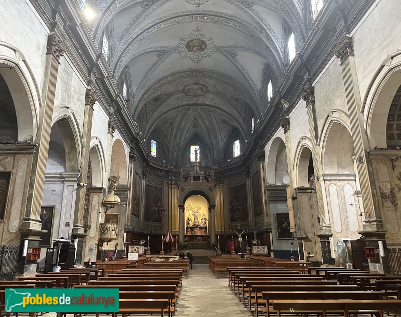 Mataró - Basílica de Santa Maria (Foto: Albert Esteves, 2025) Mataró - Basílica de Santa Maria