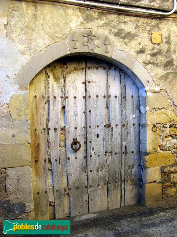 Vilanova de Prades - Portal 1844 (Foto: Albert Esteves, 2010) Vilanova de Prades - Portal 1844