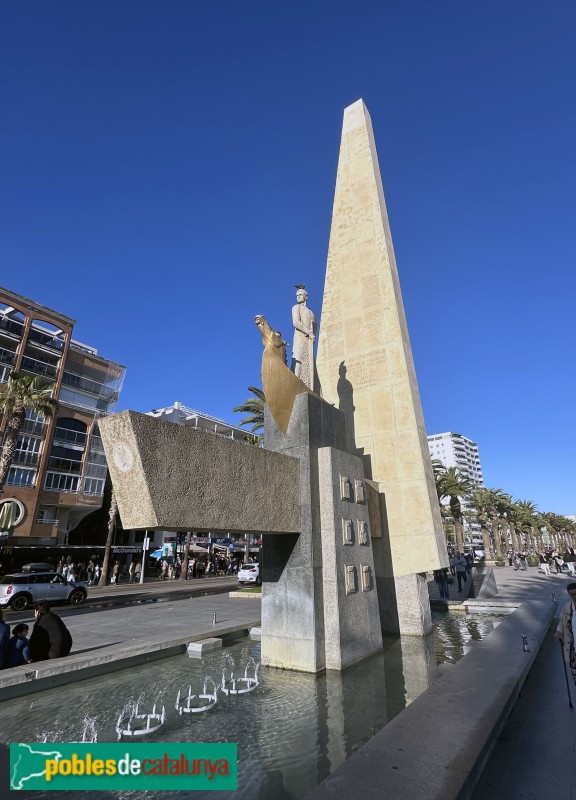 Salou - Monument a Jaume I (Foto: Albert Esteves, 2025) Salou - Monument a Jaume I