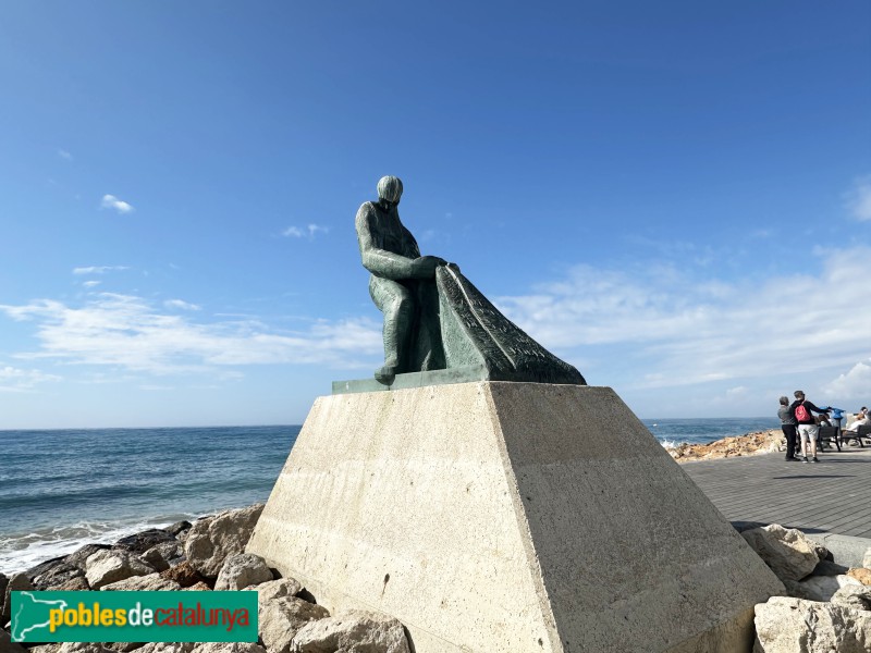 Salou - Monument al Pescador (Foto: Albert Esteves, 2025) Salou - Monument al Pescador