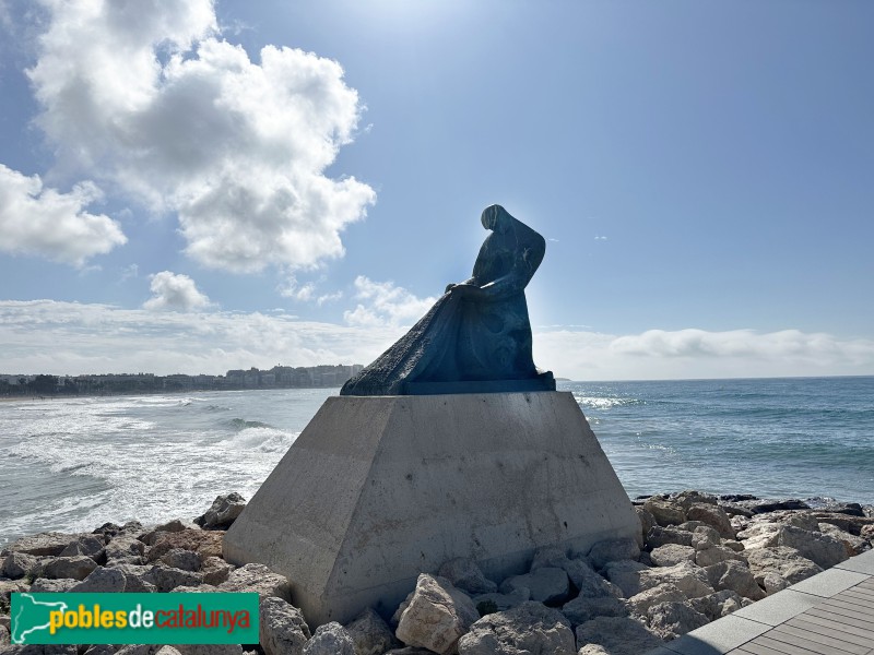 Salou - Monument al Pescador (Foto: Albert Esteves, 2025) Salou - Monument al Pescador