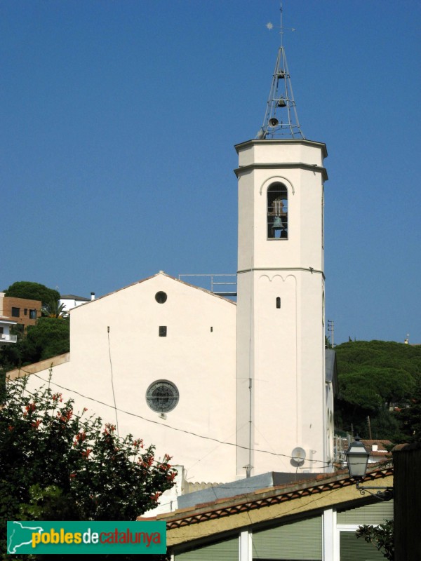 Caldes d´Estrac - Església de Santa Maria (Foto: Albert Esteves, 2007) Caldes d´Estrac - Església de Santa Maria