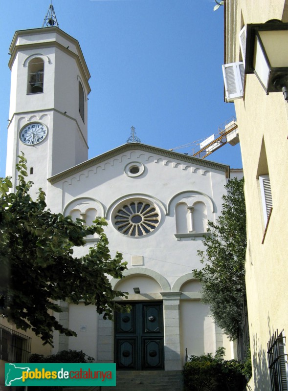 Caldes d´Estrac - Església de Santa Maria (Foto: Albert Esteves, 2007) Caldes d´Estrac - Església de Santa Maria