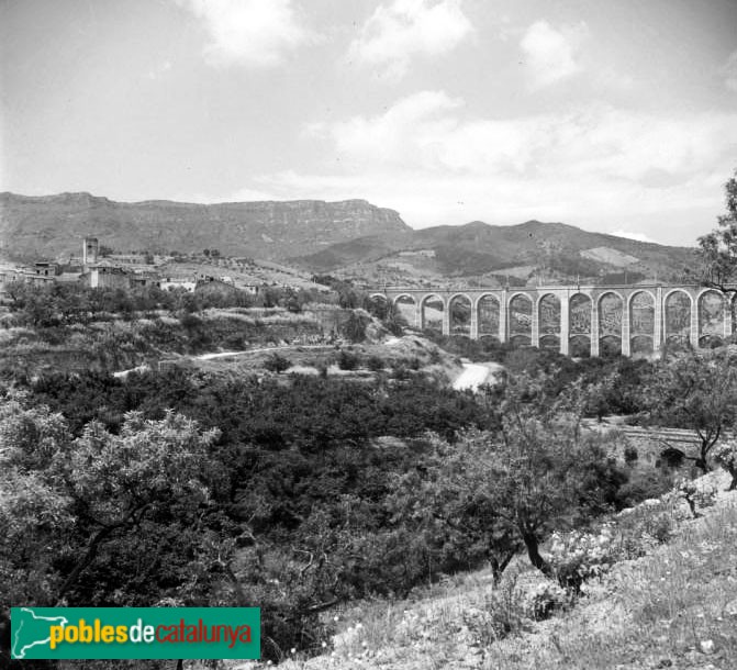 Duesaigües - Nucli antic i viaducte gran