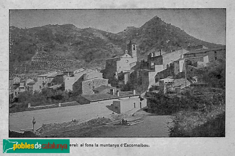 L'Argentera - Nucli antic. Postal antiga L'Argentera - Nucli antic. Postal antiga