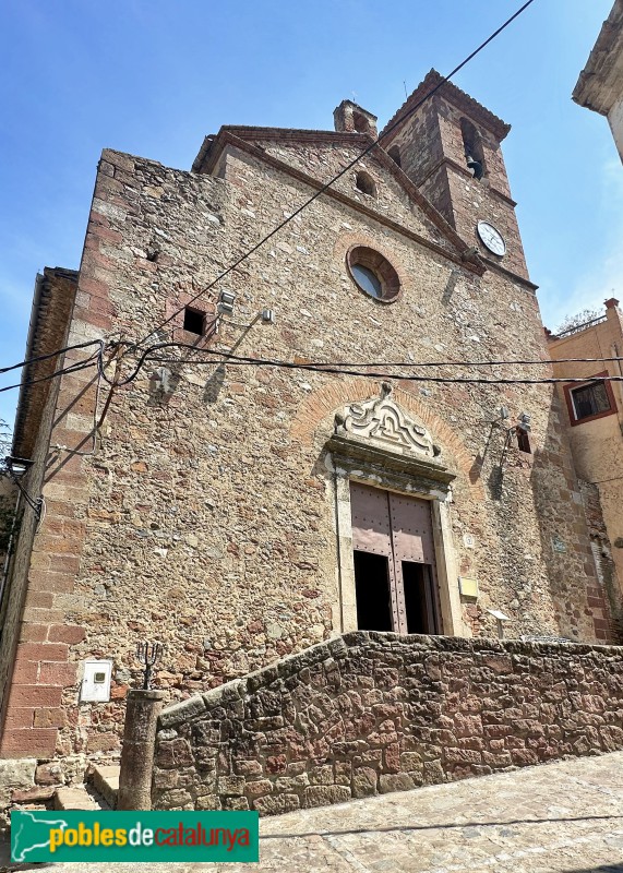 L'Argentera - Església de Sant Bartomeu (Foto: Albert Esteves, 2025) L'Argentera - Església de Sant Bartomeu