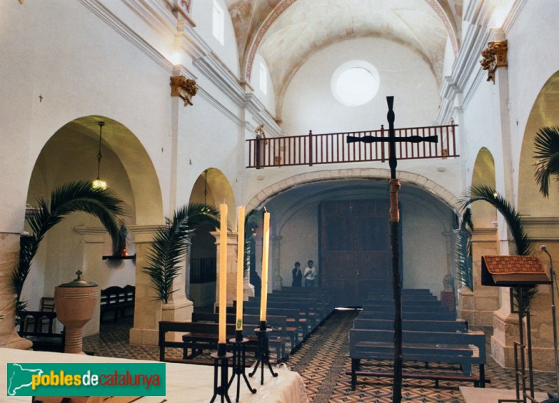 El Vendrell - Església de Sant Vicenç de Calders (Foto: Jordi Contijoch -calaix.gencat.cat-, 1997) El Vendrell - Església de Sant Vicenç de Calders