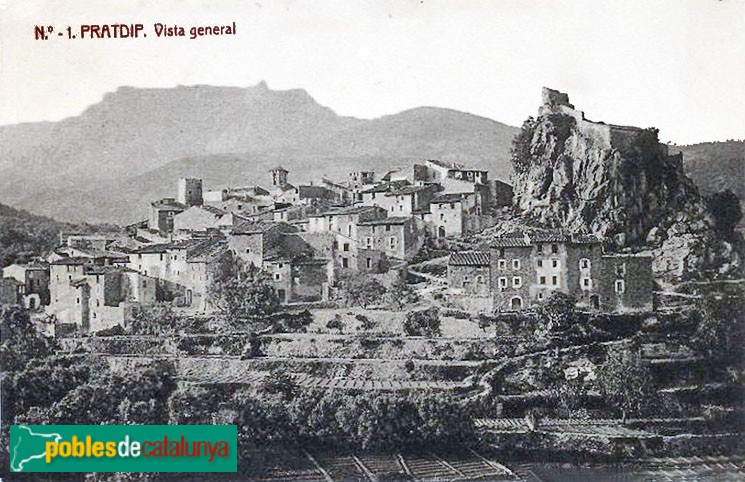 Pratdip - Nucli antic. Postal antiga Pratdip - Nucli antic. Postal antiga