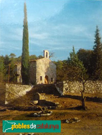 Capafonts - Ermita de la Mare de Déu de Barrulles. Postal antiga