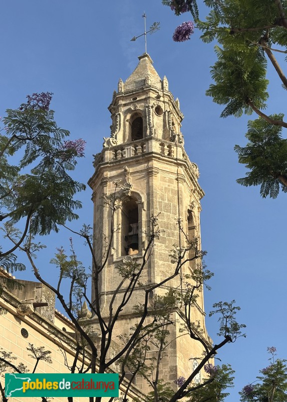 Torredembarra - Església de Sant Pere. Campanar