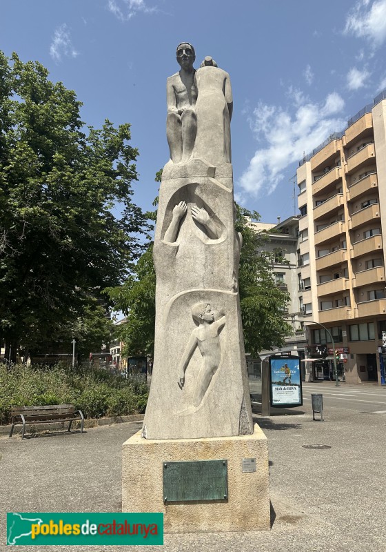 Girona - Monument a la Vellesa