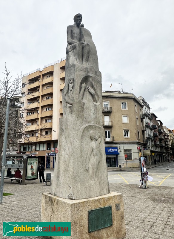Girona - Monument a la Vellesa