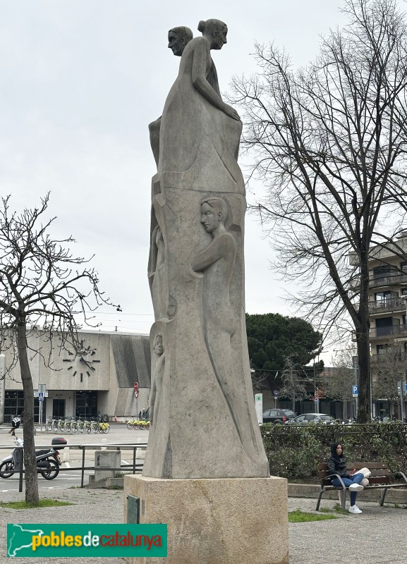 Girona - Monument a la Vellesa