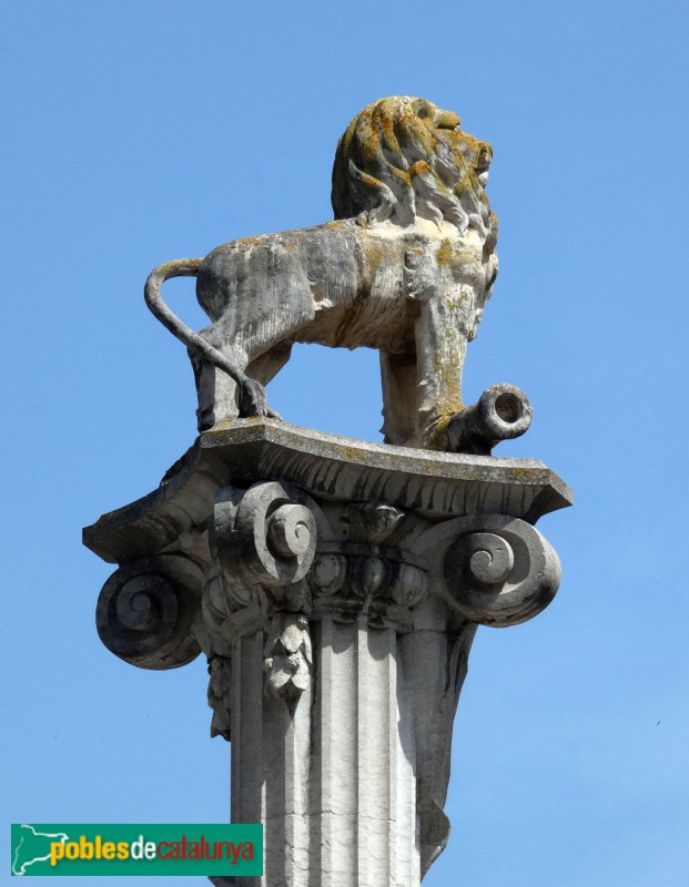 Girona - Monument del Lleó