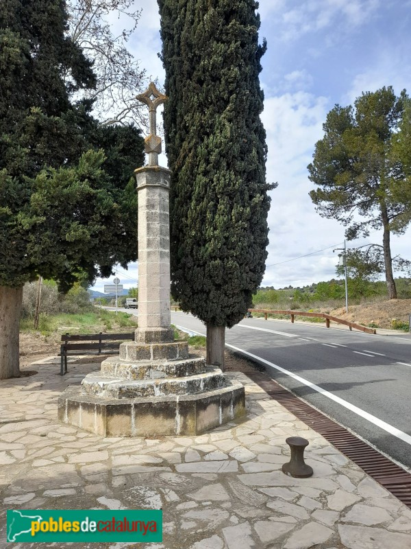 L'Espluga de Francolí - Creu de terme de Guim Ferrer