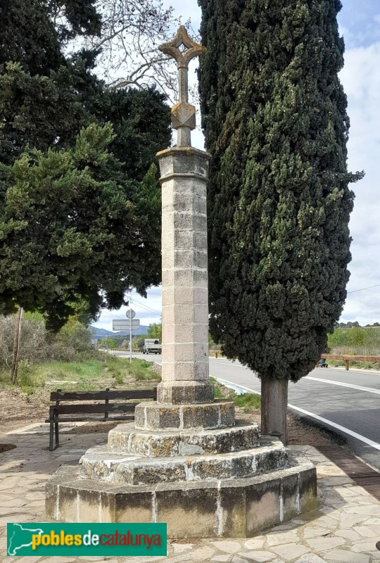 L'Espluga de Francolí - Creu de terme de Guim Ferrer