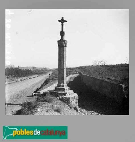 L'Espluga de Francolí - Creu de terme de Guim Ferrer