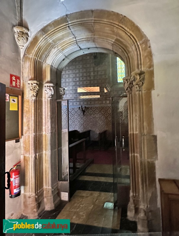 Argentona - Església de Sant Julià. Capella del Sagrament