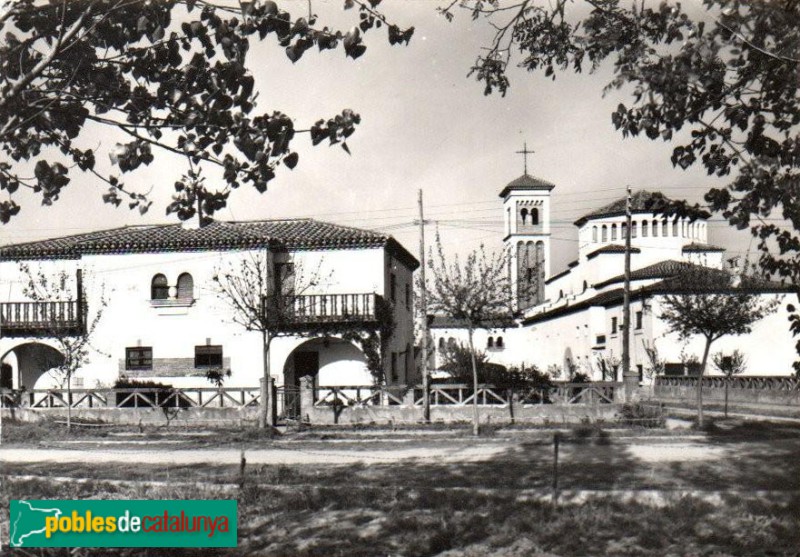 Girona - Barri de Sant Narcís. Postal antiga