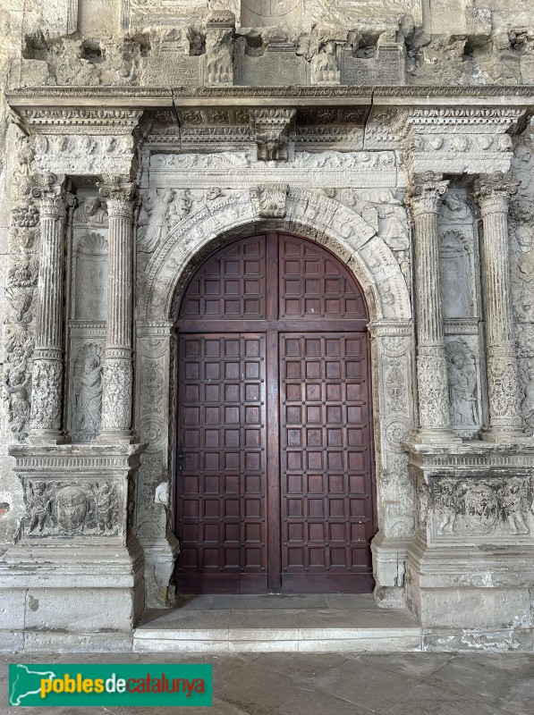 Lleida - Porta nova de Santa Maria l'Antiga