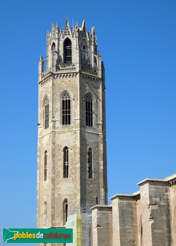 Lleida - Seu Vella. Campanar