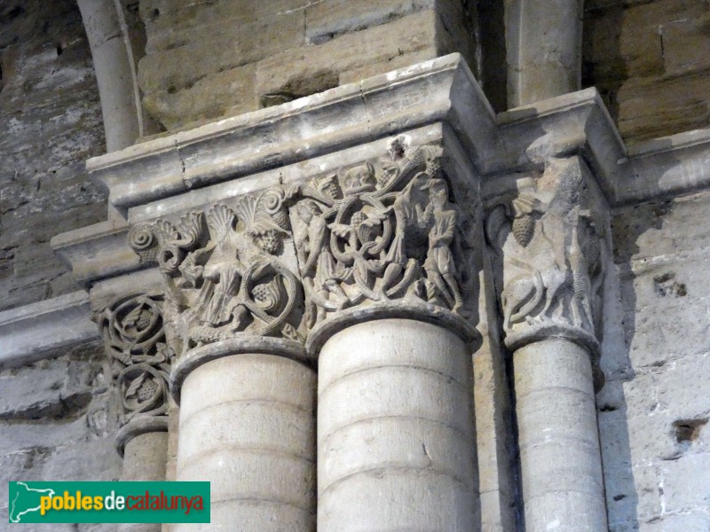 Lleida - Seu Vella. Capitells del claustre