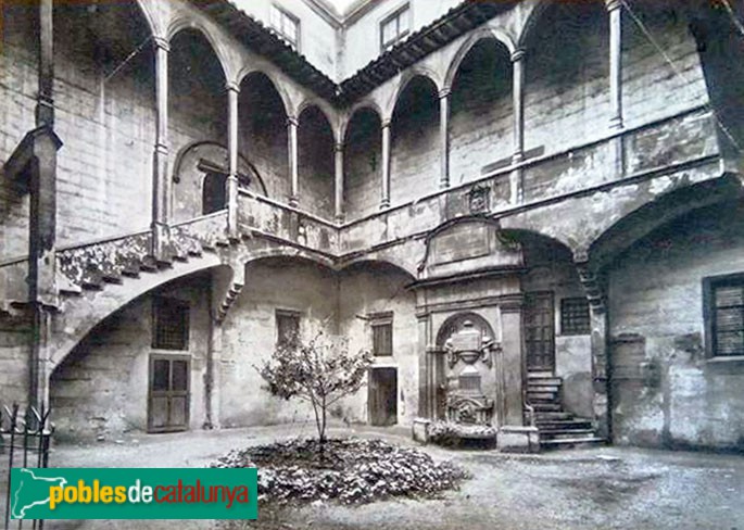 Lleida - Hospital de Santa Maria. Postal antiga Lleida - Hospital de Santa Maria. Postal antiga