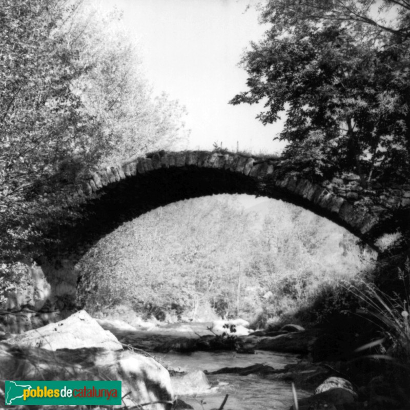 Martinet i Montellà - Pont de Cabiscol (Foto: Joan Tous -invarquit.cultura.gencat.cat-, 1976) Martinet i Montellà - Pont de Cabiscol