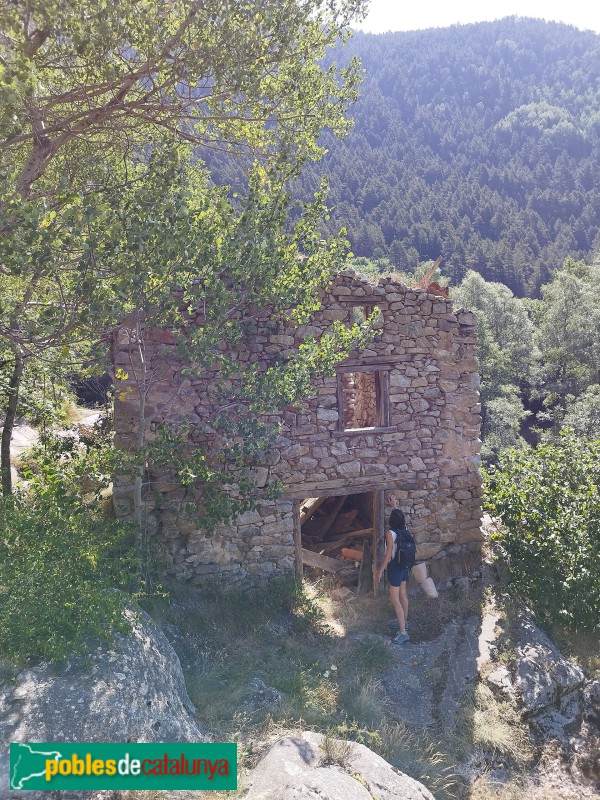 Lles - Molí de la Llosa (Foto: Pere Orga CC BY-SA 4.0, 2022) Lles - Molí de la Llosa