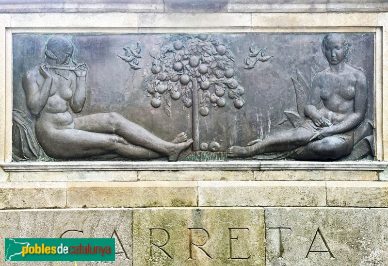 Sant Feliu de Guíxols - Monument a Juli Garreta