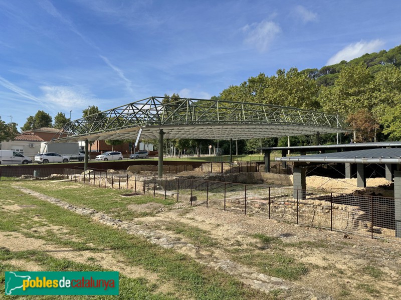 Sarrià de Ter - Vil·la romana del Pla de l'Horta (Foto: Albert Esteves, 2025) Sarrià de Ter - Vil·la romana del Pla de l'Horta