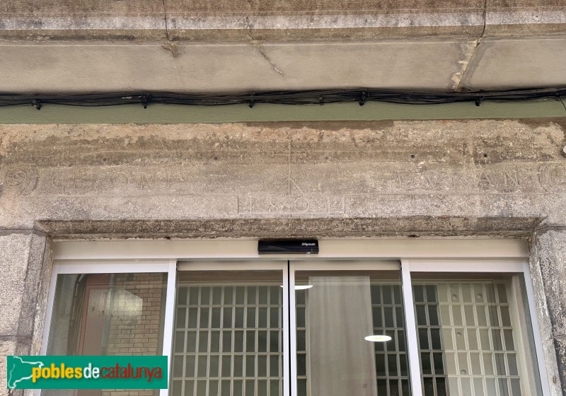 Sarrià de Ter - Llinda (1801 Geroni Duran) (Foto: Albert Esteves, 2025) Sarrià de Ter - Llinda (1801 Geroni Duran)