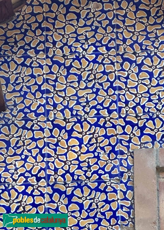 Lleida - Aquàrium. Detall mosaic