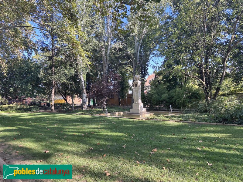 Lleida - Parc dels Camps Elisis. Monument a l'alcalde Fuster (Foto: Albert Esteves, 2025) Lleida - Parc dels Camps Elisis. Monument a l'alcalde Fuster