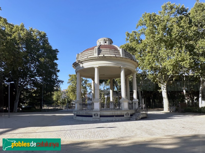 Lleida - Parc dels Camps Elisis. Quiosc de música (Foto: Albert Esteves, 2025) Lleida - Parc dels Camps Elisis. Quiosc de música