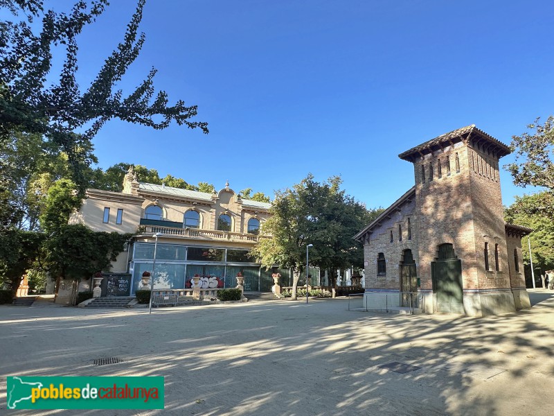 Lleida - Parc dels Camps Elisis. Cafè-teatre i Aquàrium (Foto: Albert Esteves, 2025) Lleida - Parc dels Camps Elisis. Cafè-teatre i Aquàrium