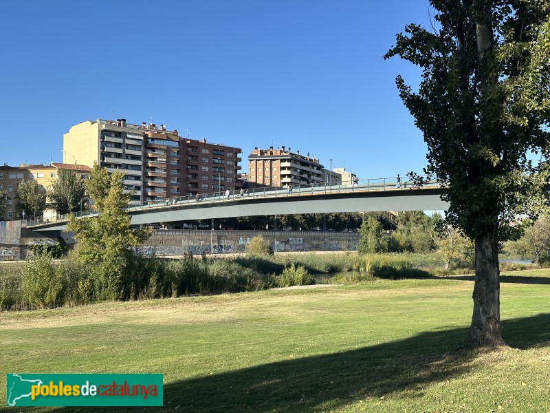 Lleida - Passarel·la dels Camps Elisis (Foto: Albert Esteves, 2025) Lleida - Passarel·la dels Camps Elisis