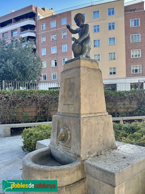 Lleida - Parc dels Camps Elisis. Font del Nen i l'Oca (Foto: Albert Esteves, 2025) Lleida - Parc dels Camps Elisis. Font del Nen i l'Oca