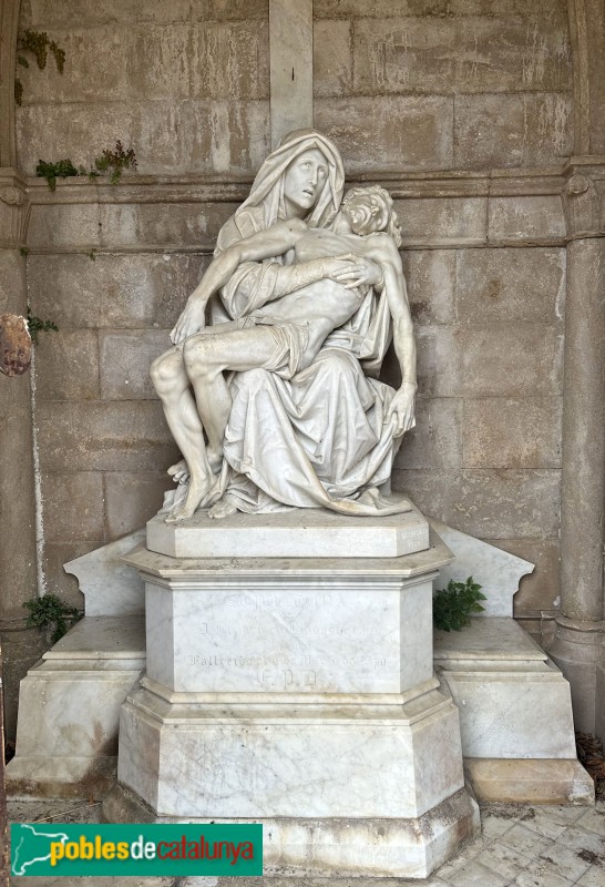 Sant Feliu de Guíxols - Cementiri, Sepulcre-capella de Francesc Llagustera